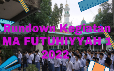 Rundown Singkat Kegiatan Siswa MA Futuhiyyah -1 Bagian Kuruikulum Semeter Genap 2021 / 2022